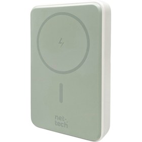Resim Nettech NT-PW38 15W 10000 MAh Magsafe Powerbank (Beyaz) 