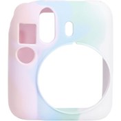 Resim Instax Mini 12 Makine Uyumlu Renkli Koruyucu Silikon Kılıf 