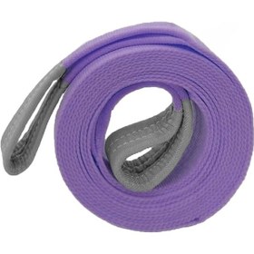 Resim Drettiva Spanzet Polyester Yük Kaldırma Mor Renk 1 Ton 5 Metre 