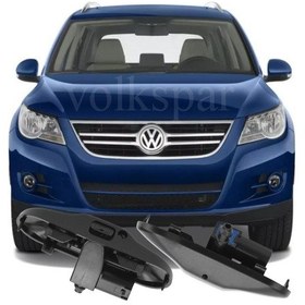 Resim Tiguan 2008-2011 Model Arası Uyumlu Kaput Silecek Su Püskürtme Jeti Takım Isıtmalı 