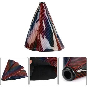 Resim Steellaar mt At Için Renkli Karbon Fiber Vites Botu Kılıfı (Yurt Dışından) 