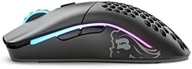 Resim Glorious Model O RGB Minus Kablosuz BAMF Sensörlü 19000 DPI 65 gram Gaming Mouse Mat Siyah 