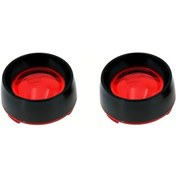 Resim Hightower Siyah&kırmızı 2 Adet Sinyal Bezi - Delme Gerektirmeyen Retro Spor Motosiklet Aksesuarı 