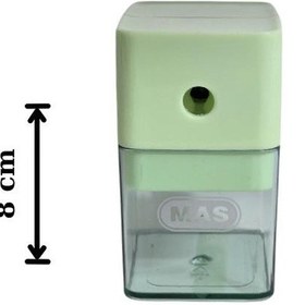 Resim Mas 6734 Masaüstü Kollu Kalemtraş - Yeşil 