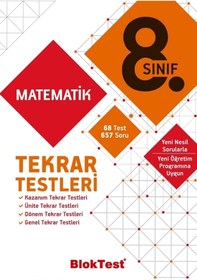 Resim Genel Markalar Yayınları 8. Sınıf LGS Matematik Tekrar Testleri 2021-2022 1178227 