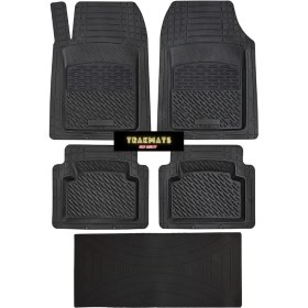 Resim Trakmats Suzuki Sx4 S-Cross 2021-2022-2023-2024-2025 Kesilebilir, Evrensel, Yumuşak, Orjinal Oto Paspas Siyah, Kauçuk/pvc Araba Paspası 