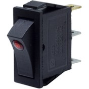 Resim SKY TOPTAN Ic-113a Işikli Tekli Mercekli Anahtar 