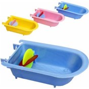 Resim Fırfırlı Kuş Küveti Banyo 