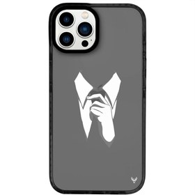 Resim iPhone 13 Pro Kravat Telefon Kılıfı 