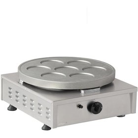 Resim OMAKE 7 Bölmeli Tekli Krep Makinesi, Doğalgazlı 