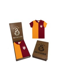 Resim Galatasaray Metin Oktay Bebek T-Shirt Ahşap Kutulu Sarı 