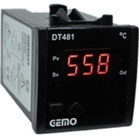Resim Gemo DT481-230VAC-R ON/OFF Sıcaklık Kontrol Cihazı 