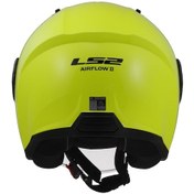 Resim Ls2 Airflow 2 Açık Motosiklet Kaskı-9401 Neon Sarı 