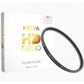 Resim Hoya 49mm Hd Nano Uv Filtre Şeffaf 