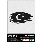 Resim Bayrak Stıcker 15 X 7 Cm 