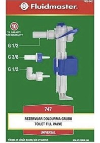 Resim Gömme Rezervuar Iç Takımı Çok Renkli 