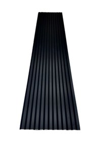 Resim Esnek Keçeli Slim Duvar Paneli 600cm Siyah 