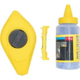 Resim Meşem Boyalı Çırpı Ipi Mavi 30 m - 115 gr - Inşaat Ipi Seti 