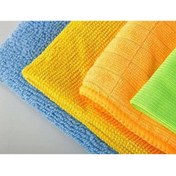 Resim çu çokuygunuz Masa Sehpa Kir Leke Çıkartıcı Mikrofiber Temizlik Bezi 4 Adet 