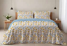 Resim Evmila Minik Çiçekler Desenli Nevresim Takımı - 220x240 Cm Nevresim + 50x70 Yastık kılıfı + 180x200 Cm Çarşaf 