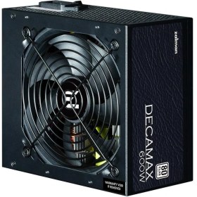 Resim Zalman ZM600-LX3 600W 80+ Yuksek Koruma Devre Tasarımı Aktıf Pfc 12CM Fan Power Supply 