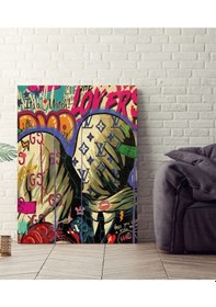 Resim Lovers Popart Ahşap Tablo 8mm 