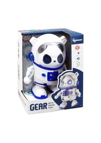 Resim Işıklı Sesli Müzikli Robot Panda 20 Cm Panda 