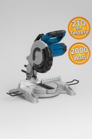 Resim LABOR 76702 Gönye Kesme Testeresi 210 mm 1450 Watt 