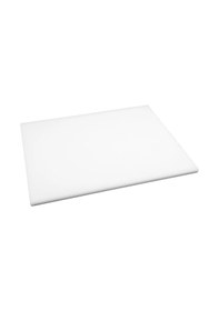 Resim Türkay 50x30x2 Cm Polietilen Kesme Tahtası Kesim Levhası Naturel/beyaz 4733 