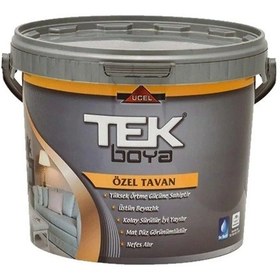 Resim Tek Boya Tek Tavan Boyası Beyaz 10 KG 5.7 L Beyaz 