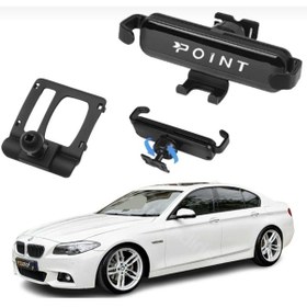 Resim Point Bmw 5 Serisi F10 Telefon Tutacağı 2011-2016 Araca Özel Onta36 Siyah 
