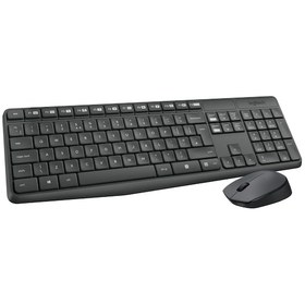 Resim Logitech Mk235 920-007925 Kablosuz Q Klavye Mouse Set 