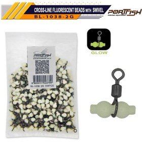 Resim Portfish Bl-1038 Üçlü Fosforlu Gezer Fırdöndü 144 Ad 