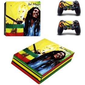 Resim Kt Grup Bob Marley Playstation 4 Pro Full Sticker Kaplama 