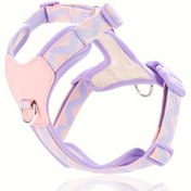 Resim HP357 Darbeye Dayanıklı Köpek Tasması, Elde Yıkanabilir Polyester Elyaf, Dayanıklı Kaymaz Göğüs Sırt Askısı, Köpekler İçin Evcil Hayvan Tasması Aksesuarı, 121,92 cm Altında Uzunluk, Güç Yok, Pil Yok 