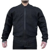 Resim Thebikerjeans Night Flight Bomber Black Korumalı Motosiklet Montu 