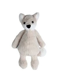 Resim Dada Peluş Oyuncak Uyku Arkadaşı Tilki Krem 34 Cm Çok Renkli 