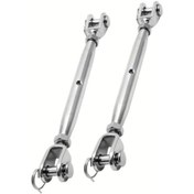 Resim Willowhaven Deniz Halat Ve Tel Gergi - Paslanmaz Çelik M5-2pcs Model Pürüzsüz Korozyon Dirençli Diğer 