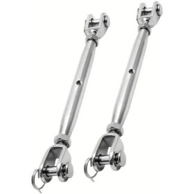 Resim Willowhaven Deniz Halat Ve Tel Gergi - Paslanmaz Çelik M5-2pcs Model Pürüzsüz Korozyon Dirençli Diğer 