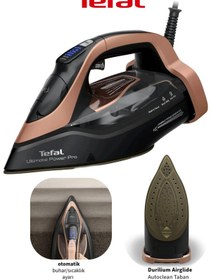 Resim TEFAL 3200W Akıllı Ultimate Power 300gr ŞOK Buharlı Ütü-Otomatik Kapanma,Durilium Airglide Autoclean 