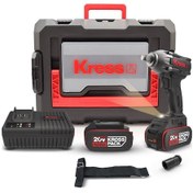 Resim Kress KUB30.2 20 V/4.0 AH Li-ion Çift Akülü 300NM Kömürsüz Şarjlı Somun Sıkma 