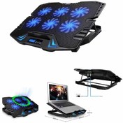 Resim ASTERA Soğutucu Fanlı Rgb Laptop Standı Siyah 