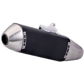 Resim S117 Evrensel Motosiklet Egzoz Susturucu Borusu 51mm 