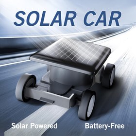Resim 1 adet Dünya'nın En Küçük Güneş Arabası - Güneş Işığı ile Çalışan, Pil Gerektirmeyen, Çocuklar İçin Eğlenceli Eğitici Hediye, Açık Hava Oyunları, Parti Favori, Sınıf Malzemeleri, Güneş Arabası Oyuncak, Etkileşimli Öğrenme Aracı, Dayanıklı Plastik Gövde 