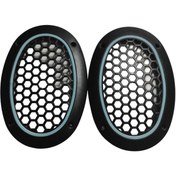 Resim Genel Markalar OVAL BUZ MAVİ NEON LEDLİ HOPARLÖR KAPAĞI 2 ADET 
