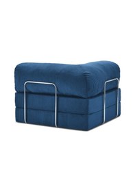 Resim Legom Koltuk Berjer Uzanma Koltuğu Tek Kişilik Kanepe Yatak Lacivert 