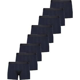 Resim John Lion Erkek Premium Likralı 8'li Boxer Lacivert 