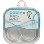Resim Poblex Antialerjik Silikon 2'li Kulak Tıkacı 