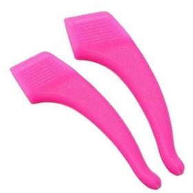 Resim BVER Kaymaz/kaydırmaz Kulak Arkası Silikon Gözlük Sap Ucu Kaydırmaz Aparatı - Pembe 