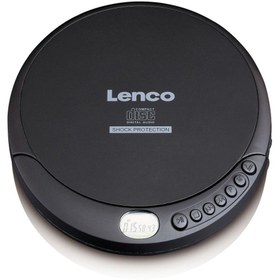 Resim Lenco Taşınabilir CD Çalar / MP3 Çalar Discman Anti Şok Özellikli Siyah CD-200 